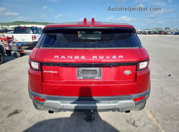 SALVP2BG7HH231197 2017 LAND ROVER RANGE Red Вид салону спереду