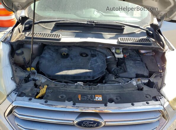 1FMCU0G95HUE34632 2017 FORD ESCAPE Silver Շարժիչի բաժամունքի տեսք