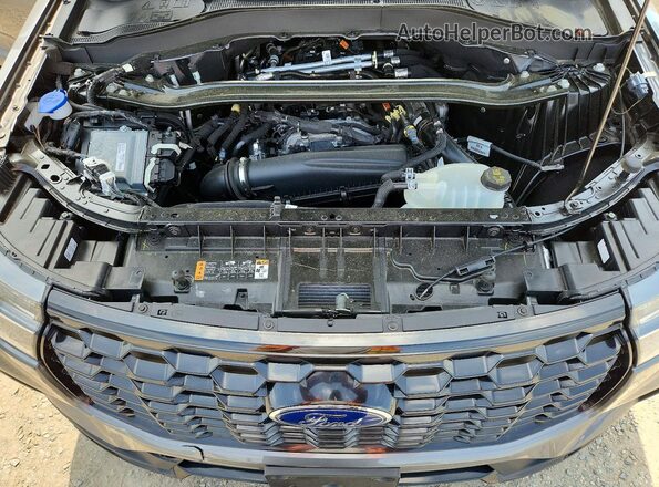 1FMUK8KH6SGB58409 2025 FORD EXPLORER Gray Vista de la etiqueta del VIN