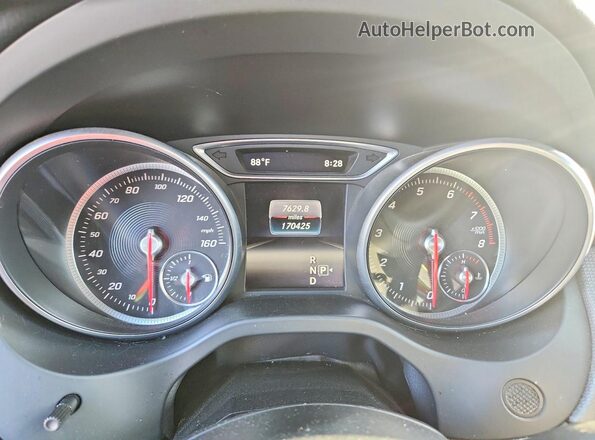 WDDSJ4EB3HN428091 2017 MERCEDES-BENZ CLA-CLASS White Vista de los asientos traseros