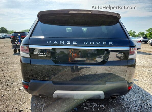 SALWR2PF7GA120610 2016 LAND ROVER RANGE Черный Вид салона спереди