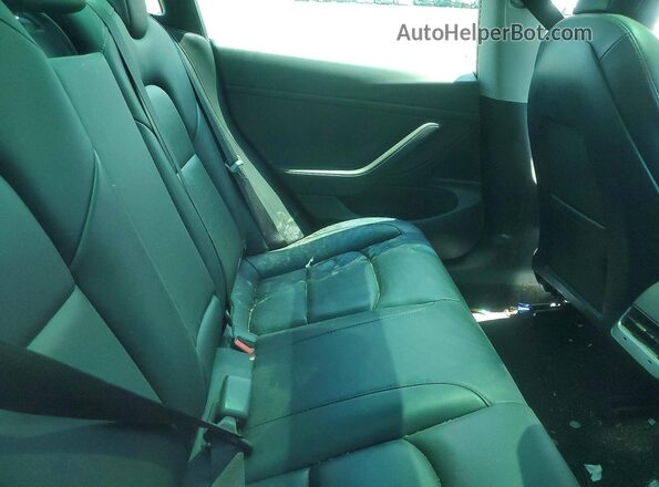 5YJ3E1EA2MF856560 2021 TESLA MODEL Black Vista interior trasera