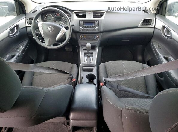 3N1AB7AP0HY377080 2017 NISSAN SENTRA Black Սարքավորումների վահանակի տեսք