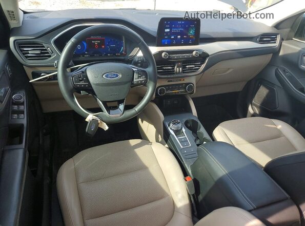 1FMCU0H66NUA90079 2022 FORD ESCAPE Gray Սարքավորումների վահանակի տեսք