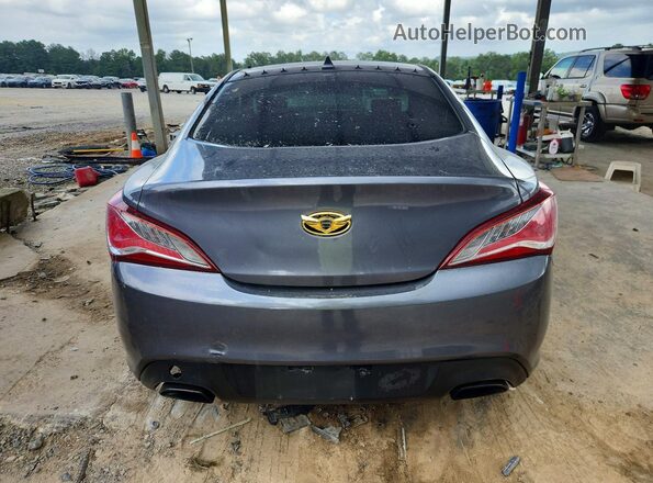 KMHHT6KJ7GU136157 2016 HYUNDAI GENESIS Blue Front interior view