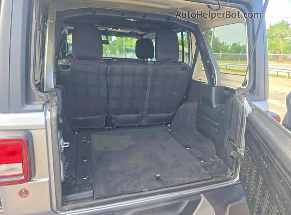 1C4HJXEN4LW114193 2020 JEEP WRANGLER Gray Widok naklejki z numerem VIN