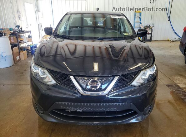 JN1BJ1CR6JW285620 2018 NISSAN ROGUE Black Rear view