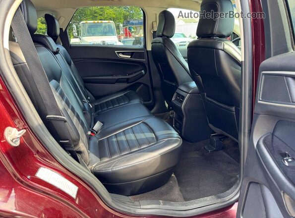 2FMPK4J9XLBA31266 2020 FORD EDGE Красный Вид задней части салона