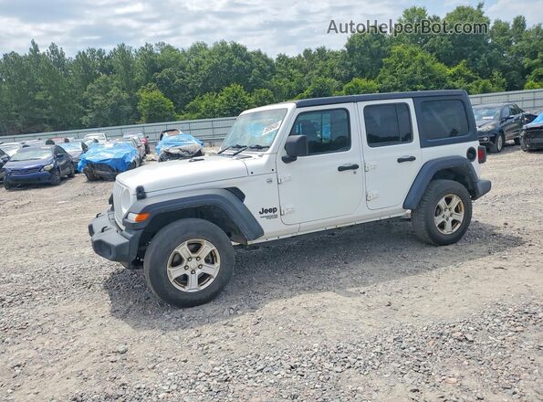 1C4HJXKN8MW672697 2021 JEEP WRANGLER White უკანა მარცხენა