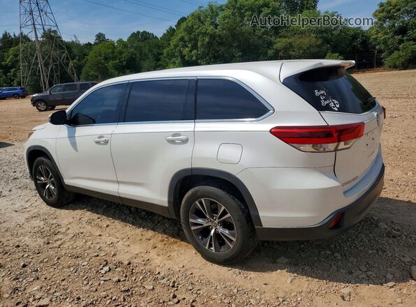 5TDZARFH7KS060010 2019 TOYOTA HIGHLANDER White Trasero derecho
