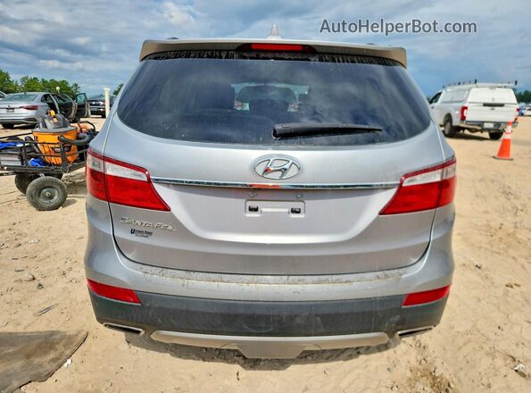 KM8SM4HF0GU144403 2016 HYUNDAI SANTA Серый Вид салона спереди