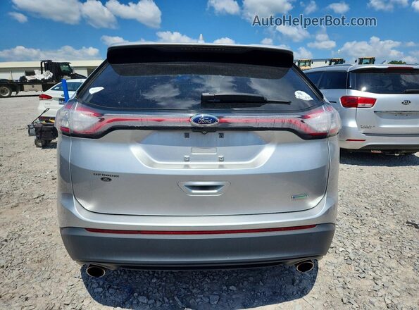 2FMPK3G93HBC07406 2017 FORD EDGE Gray Вид салону спереду