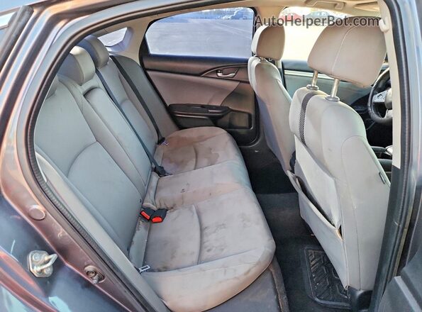 2HGFC2F70HH536618 2017 HONDA CIVIC Gray Rear interior view