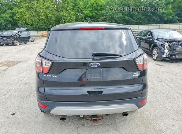 1FMCU9GDXHUB48543 2017 FORD ESCAPE Black Вид салону спереду