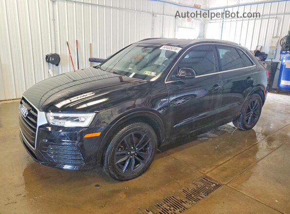 WA1JCCFS3JR020613 2018 AUDI Q3 Black Tył lewy