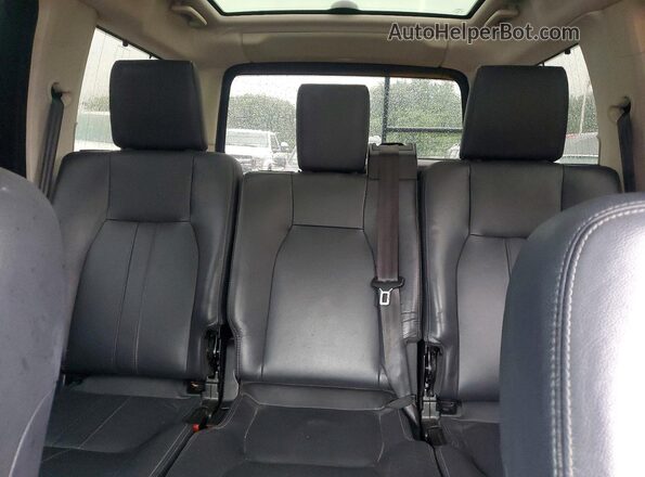 SALAG2V62GA801650 2016 LAND ROVER LR4 Black Вид задньої частини салону
