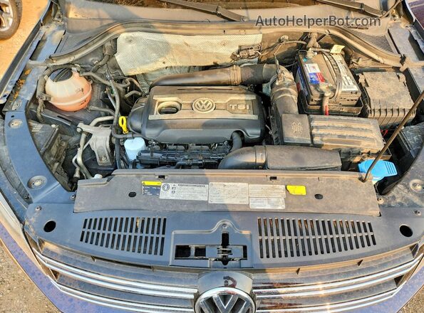 WVGBV7AX3GW546387 2016 VOLKSWAGEN TIGUAN Синий Вид подкапотного пространства