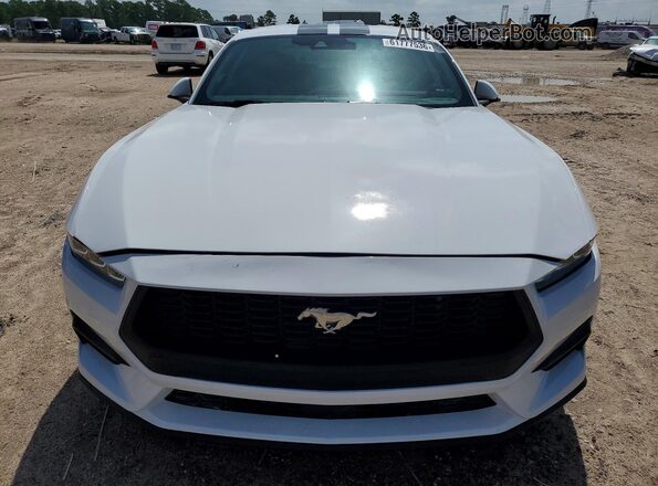 1FA6P8TH6R5117674 2024 FORD MUSTANG White Հետևի տեսք