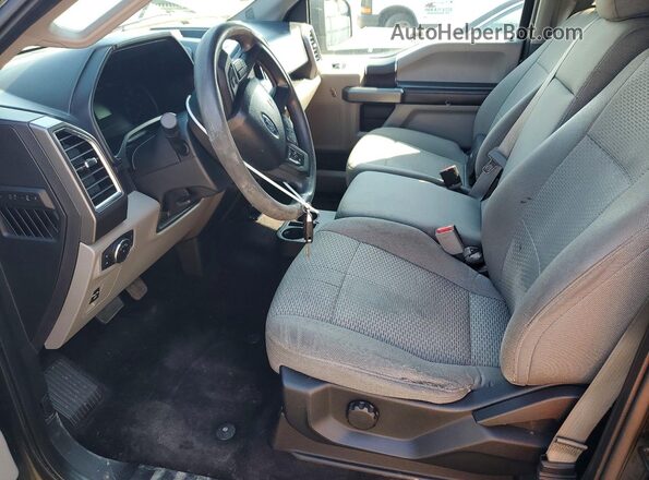 1FTEW1EP6GFC31718 2016 FORD F150 Black Առջևի վահանակի տեսք