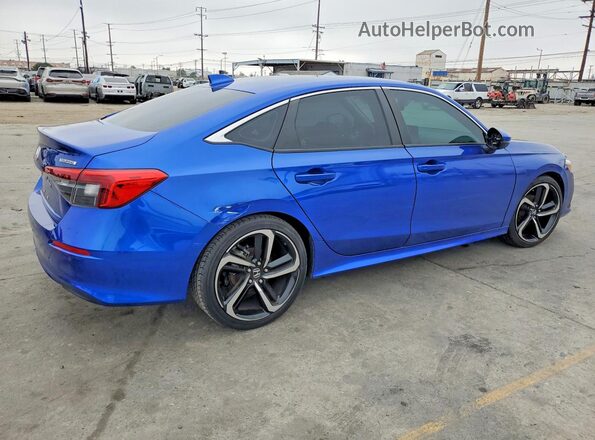 2HGFE1F97PH306580 2023 HONDA CIVIC Blue წინა მარჯვენა