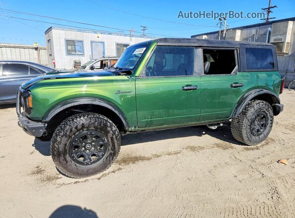 1FMEE5DP0PLC19511 2023 FORD BRONCO Green უკანა მარცხენა