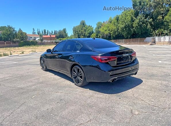 JN1EV7APXKM540059 2019 INFINITI Q50 Black Delantero derecho
