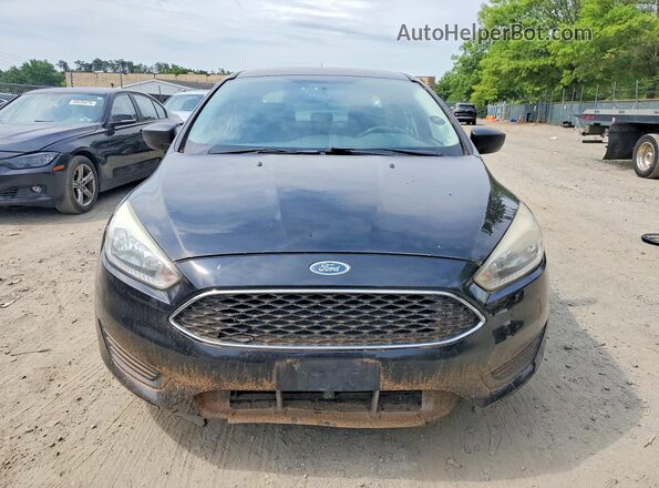 1FADP3E22GL219758 2016 FORD FOCUS Черный Вид сзади