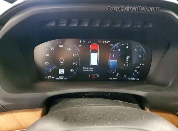 YV4A22PL7L1584127 2020 VOLVO XC90 Gray Widok tylnych siedzeń