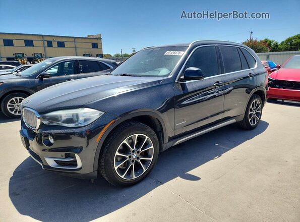 5UXKR2C51J0Z22102 2018 BMW X5 Black უკანა მარცხენა