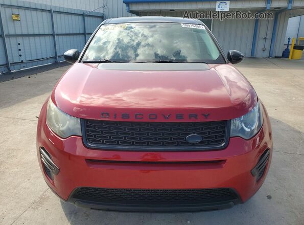 SALCP2BG6GH625294 2016 LAND ROVER DISCOVERY Red Widok z tyłu