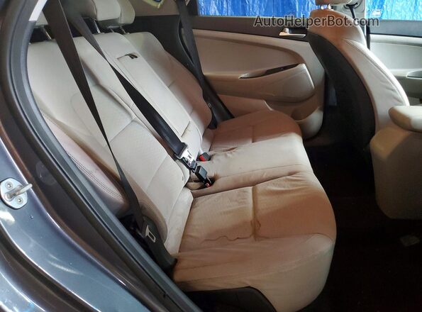 KM8J2CA46KU881456 2019 HYUNDAI TUCSON Gray Вид підкапотного простору