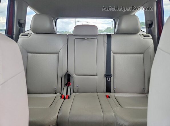 1V2LR2CA8JC510050 2018 VOLKSWAGEN ATLAS Red Vista interior trasera