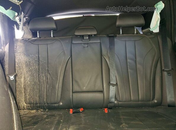 5UXKR0C53JL075909 2018 BMW X5 Black Rear interior view