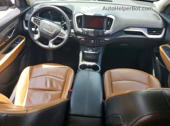 3GKALPEV6ML304178 2021 GMC TERRAIN White Vista del cuadro de instrumentos