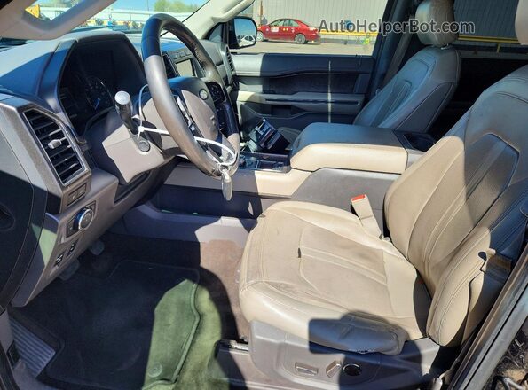 1FMJK1KT0JEA24357 2018 FORD EXPEDITION Black წინა პანელის ხედი
