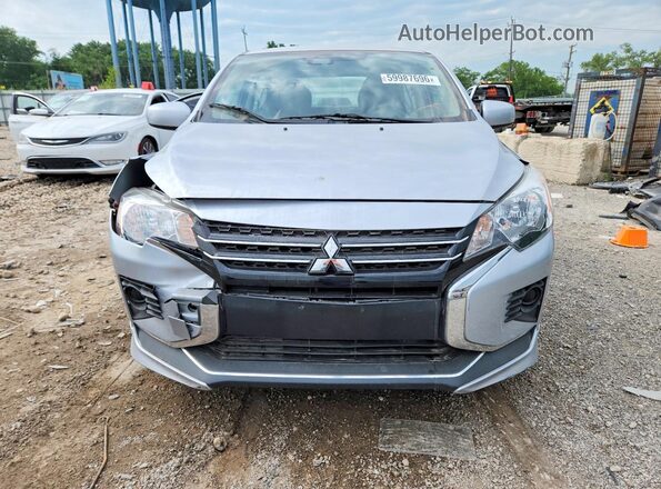 ML32FUFJ8NHF09248 2022 MITSUBISHI MIRAGE Silver Vista trasera