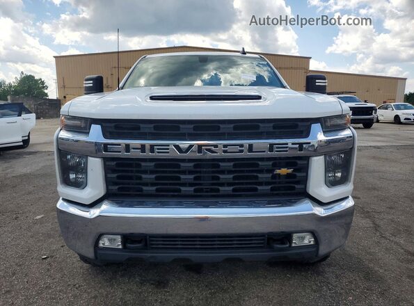 1GC4YNE72NF161435 2022 CHEVROLET SILVERADO Белый Вид сзади