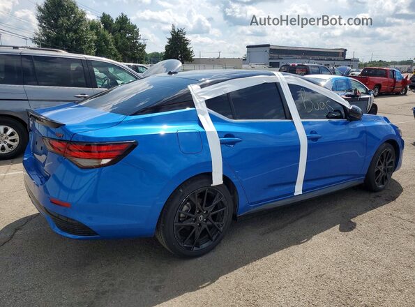 3N1AB8DV8SY334159 2025 NISSAN SENTRA Blue Առջևի աջ