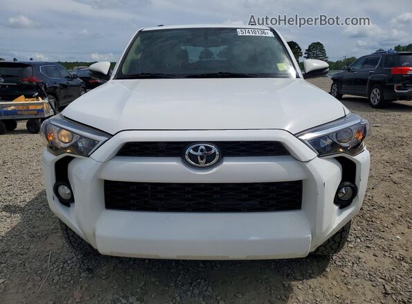JTEZU5JR3K5200426 2019 TOYOTA 4RUNNER White Հետևի տեսք