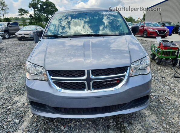 2C4RDGBG6JR169106 2018 DODGE GRAND Silver Vista trasera