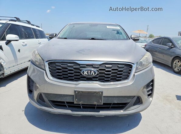 5XYPG4A5XKG483053 2019 KIA SORENTO Silver Vista trasera