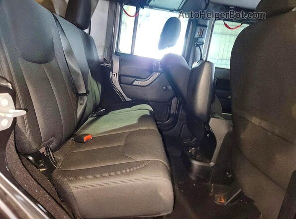 1C4BJWDG4HL587619 2017 JEEP WRANGLER Gray ძრავის განყოფილების ხედი