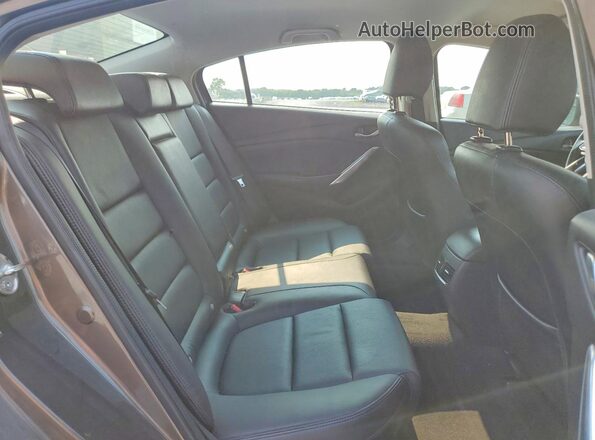 JM1GL1V54H1130952 2017 MAZDA 6 Brown Vista interior trasera