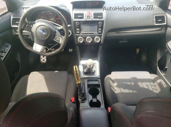 JF1VA1B65H9808805 2017 SUBARU WRX Gray Vista del cuadro de instrumentos