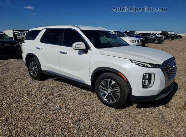 KM8R24HE7LU143626 2020 HYUNDAI PALISADE White წინა ხედი