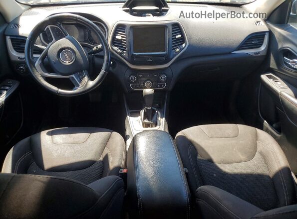 1C4PJLCB0HW549488 2017 JEEP CHEROKEE Black Առջևի վահանակի տեսք