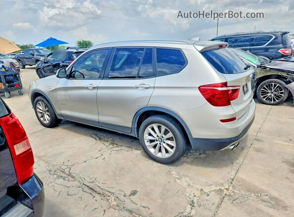 5UXWX9C59H0T12393 2017 BMW X3 Silver უკანა მარჯვენა