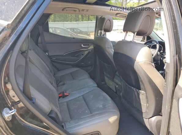 5NMZU3LB3HH043947 2017 HYUNDAI SANTA Черный Вид подкапотного пространства