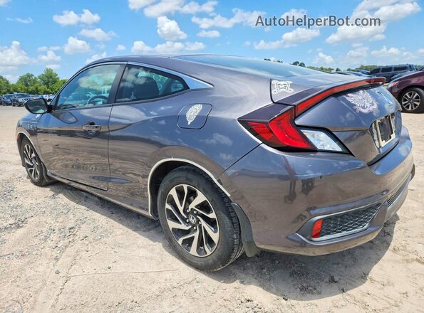 2HGFC4B0XJH305719 2018 HONDA CIVIC Серый Задняя правая четверть