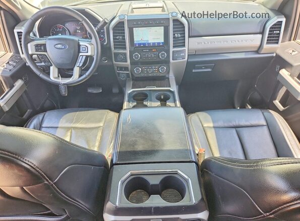 1FT8W3DT8LEE07269 2020 FORD F350 Белый Вид щитка приборов